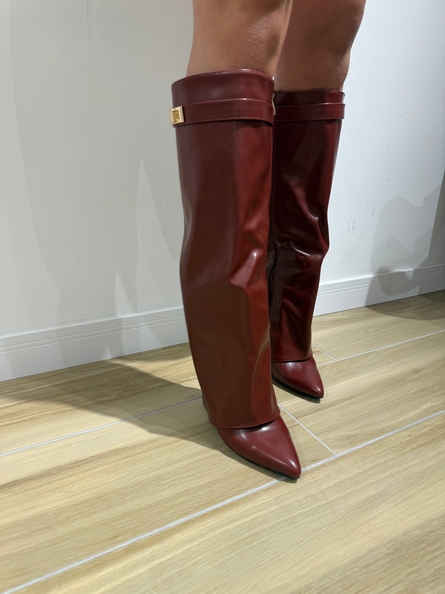 Stivale Elettra bordeaux