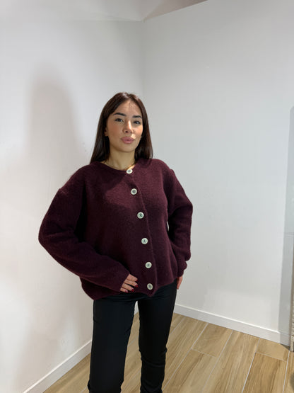 Pull Agata bordeaux