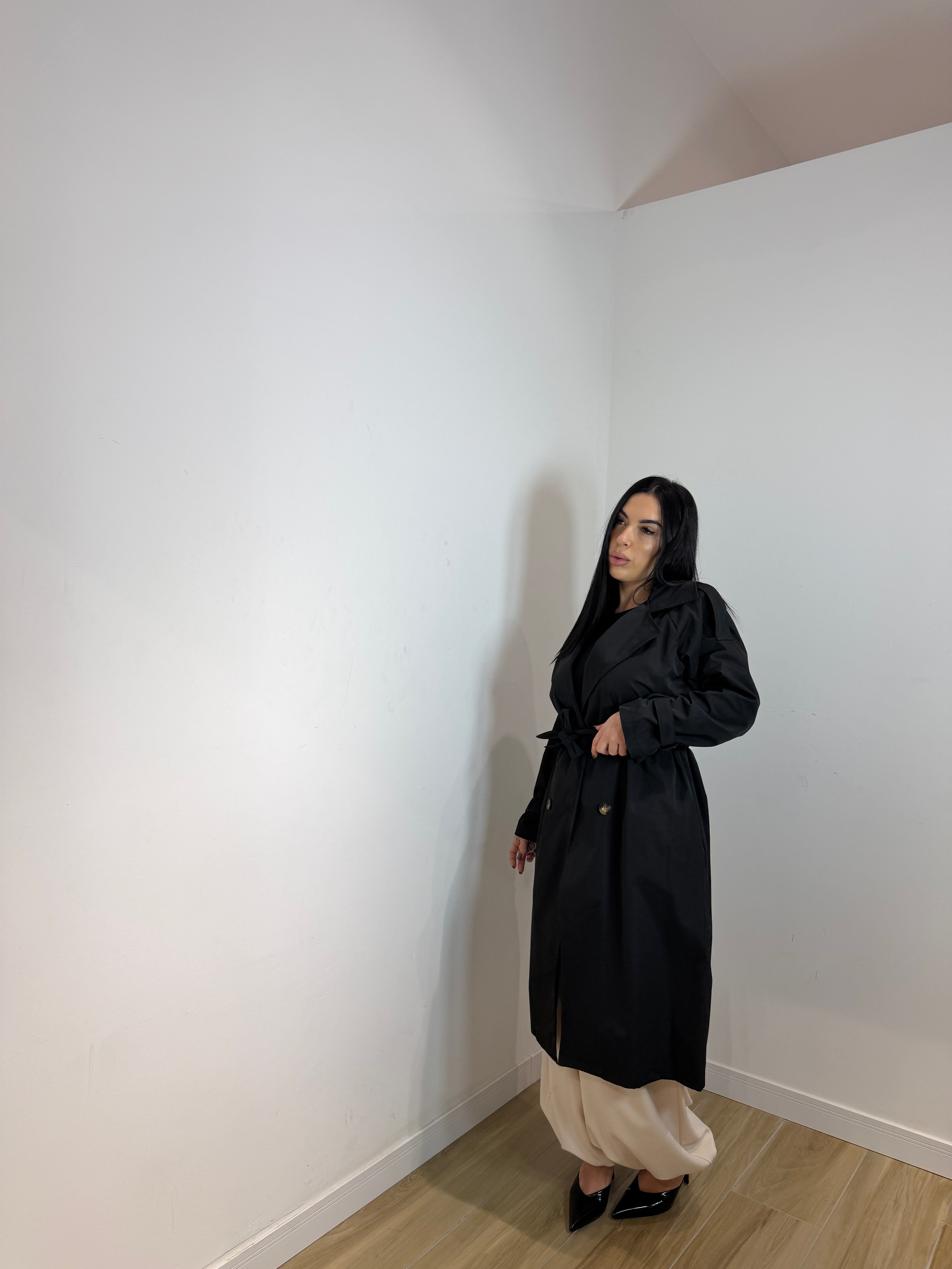 Trench Alba nero