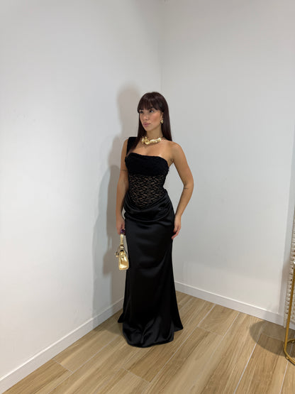 Abito lungo sanctuary nero