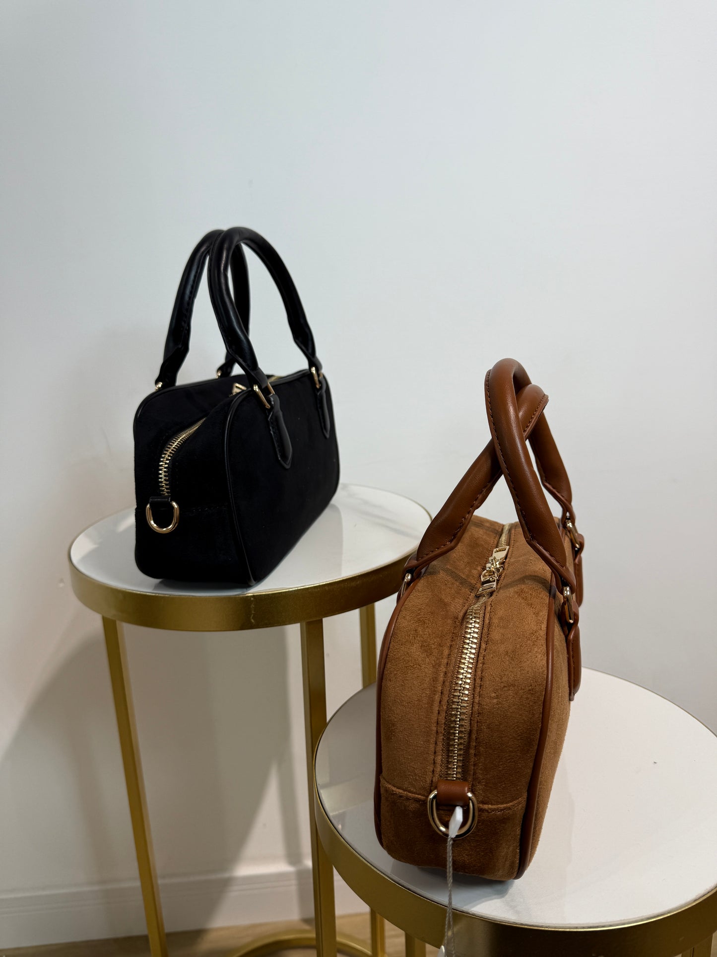 Borsa Min in ecocamoscio