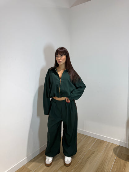 Coordset tuta pharrel verde