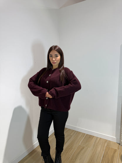 Pull Agata bordeaux