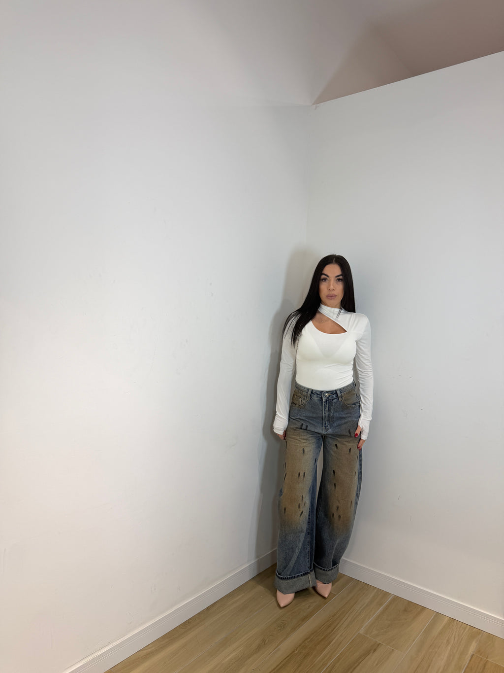 Denim pittura