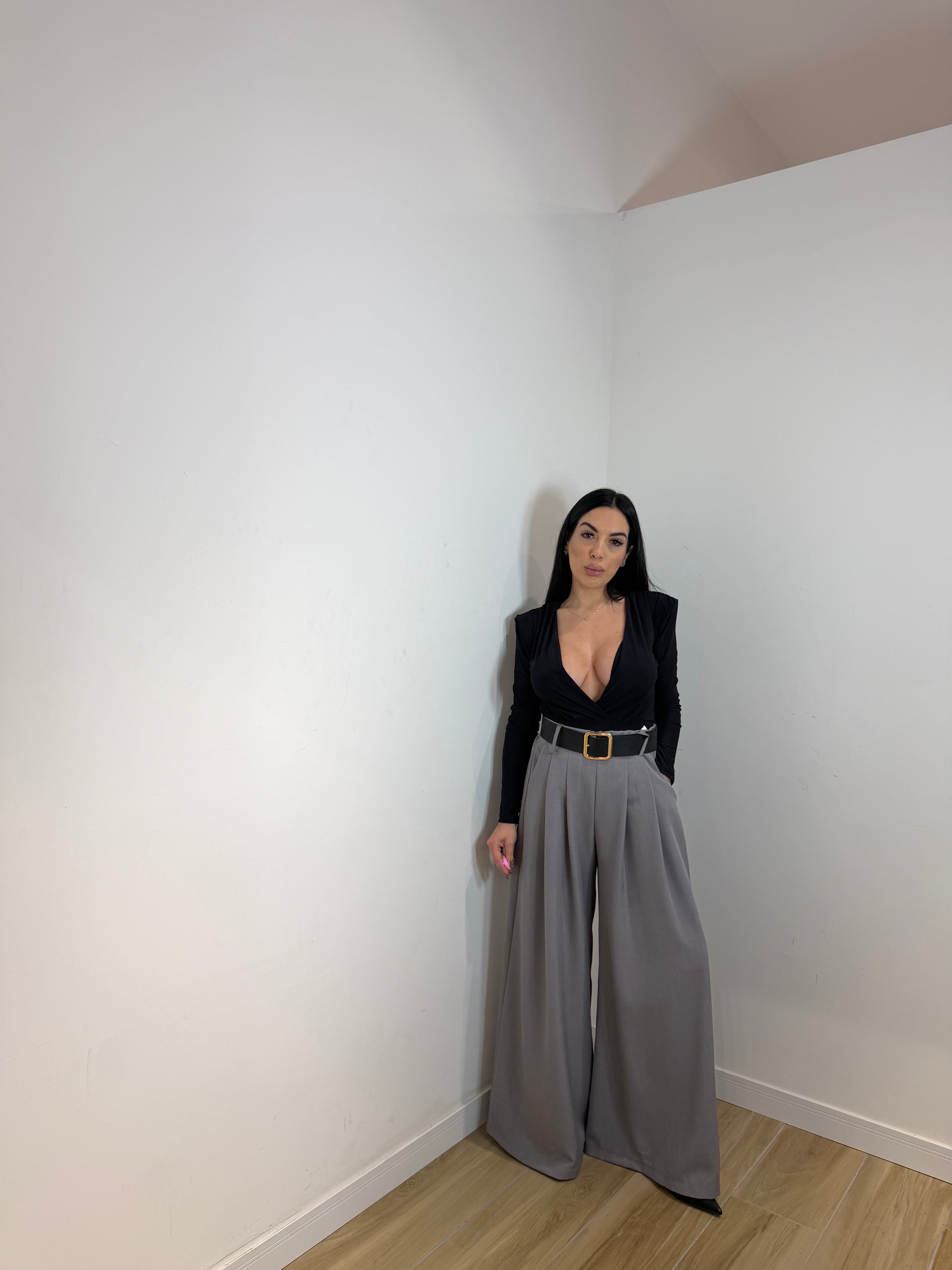 Pantalone classicberry grigio