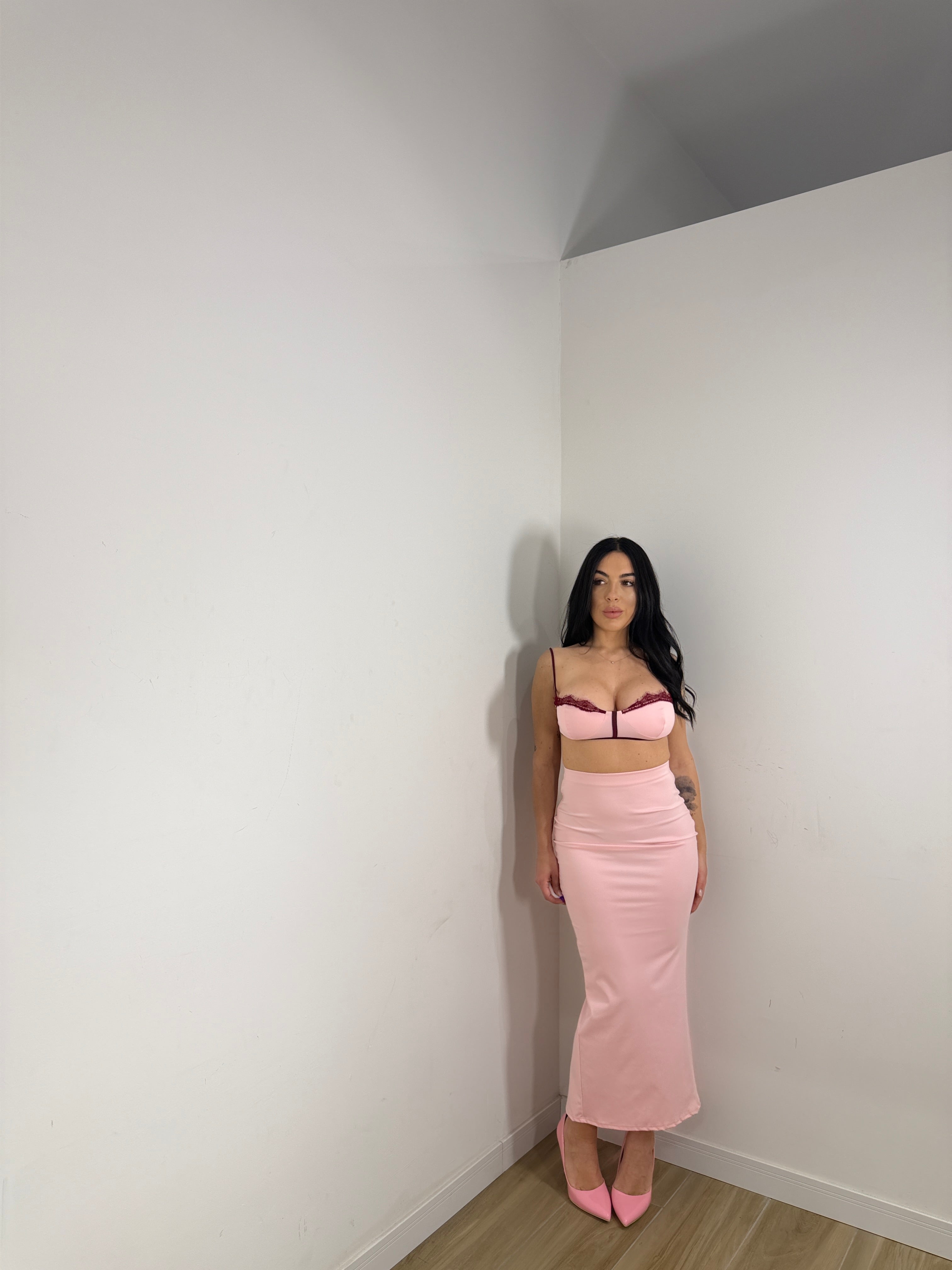 Coordset Nina rosa