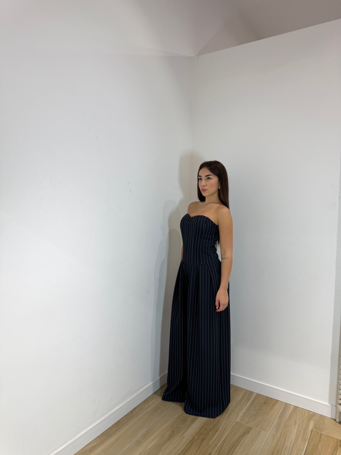 Jumpsuite classic gesso blu