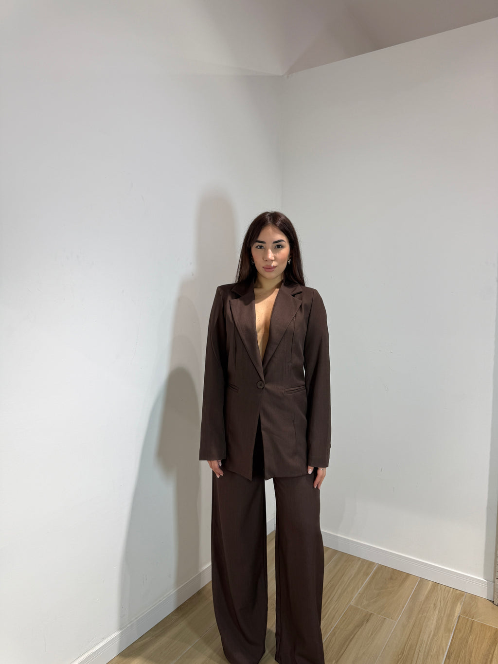 Tailleur Sabrina marrone