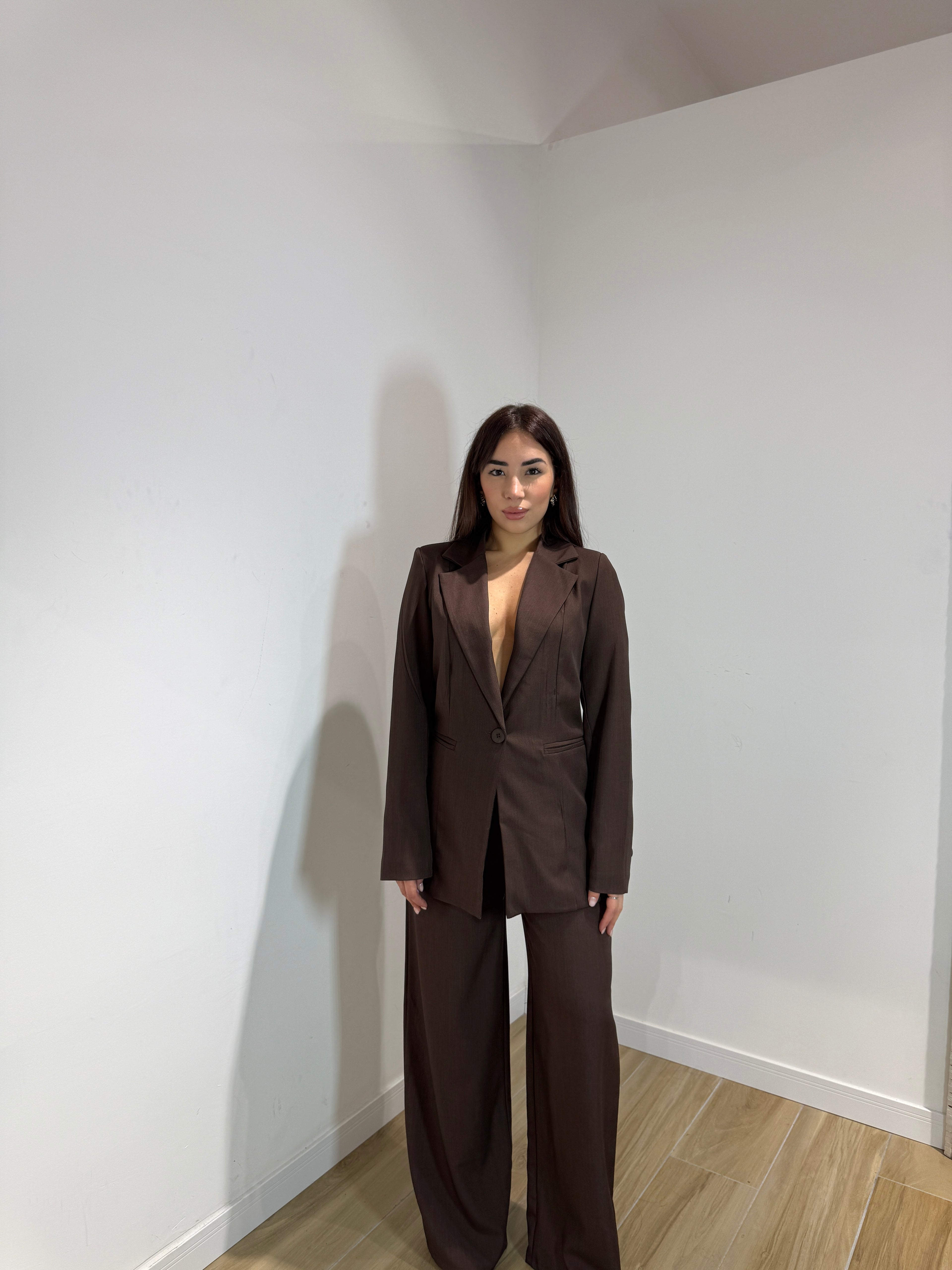 Tailleur Sabrina marrone