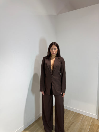 Tailleur Sabrina marrone