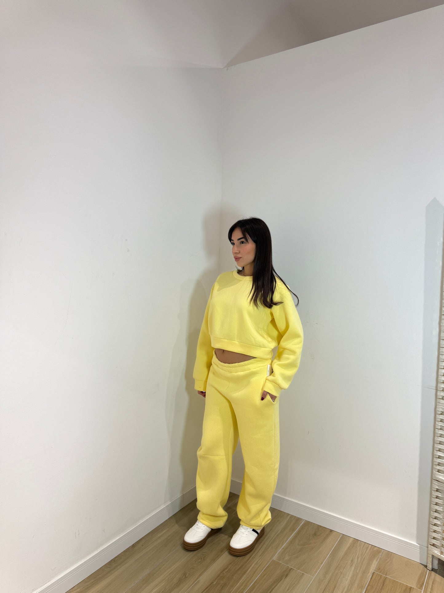 Pantalone di tuta Kos giallo