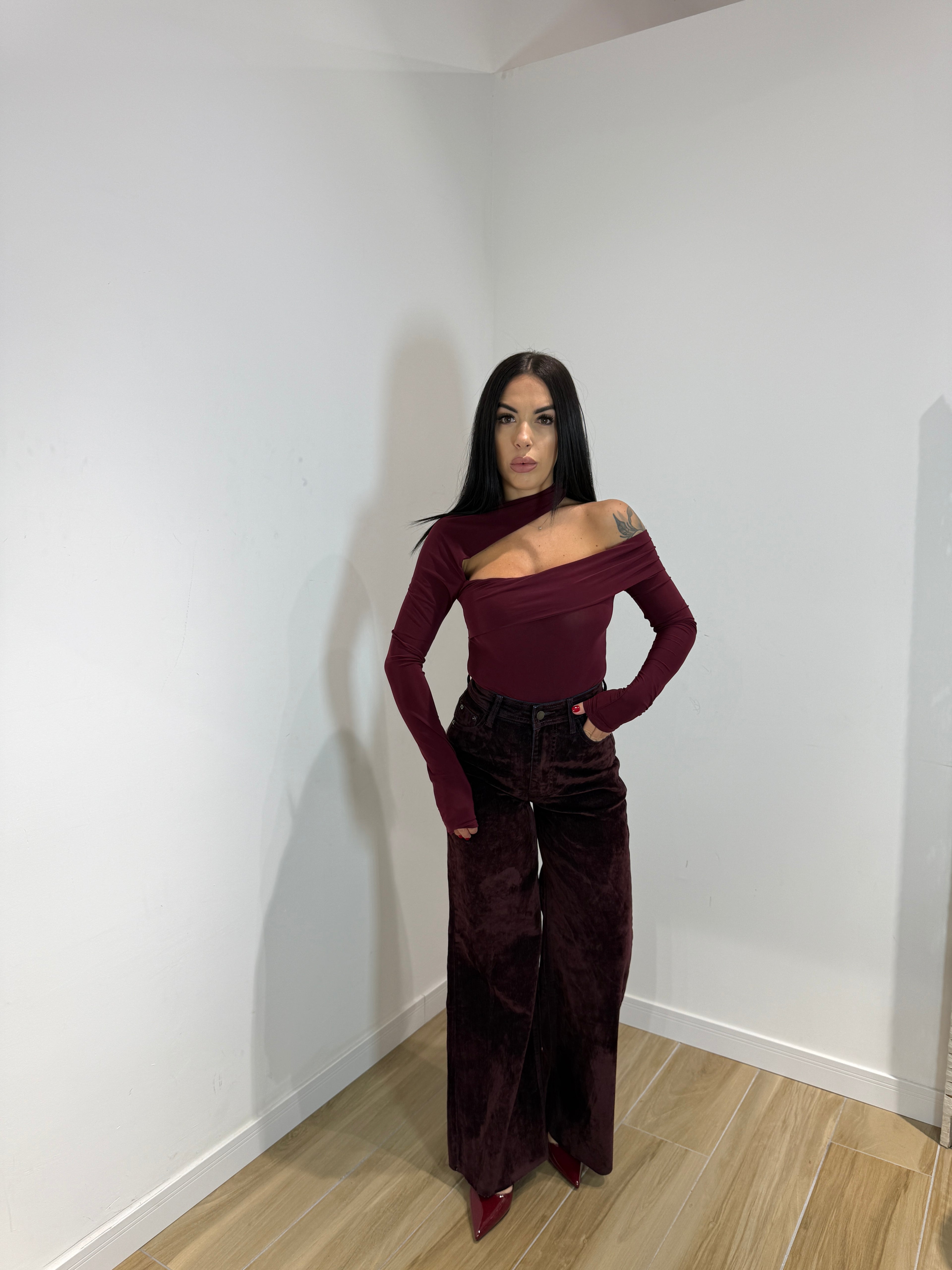 Pantalone Kelly in velluto