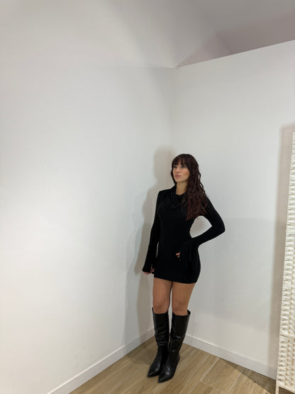 Abito corto con cappuccio Frisia