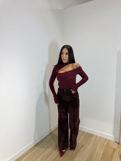 Pantalone Kelly in velluto