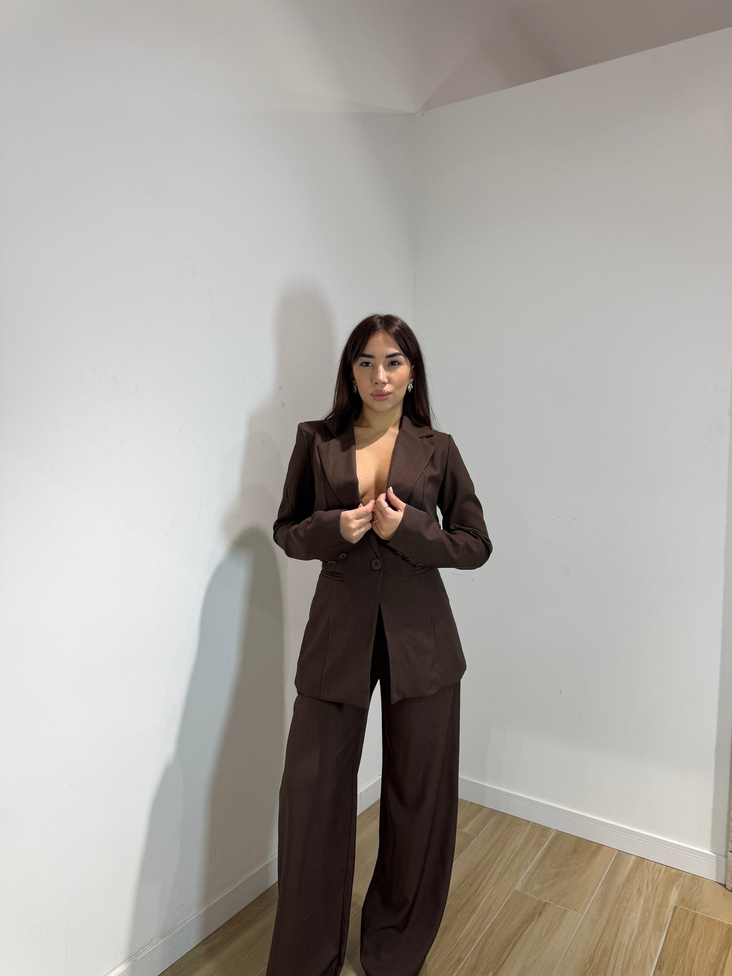 Tailleur Sabrina marrone