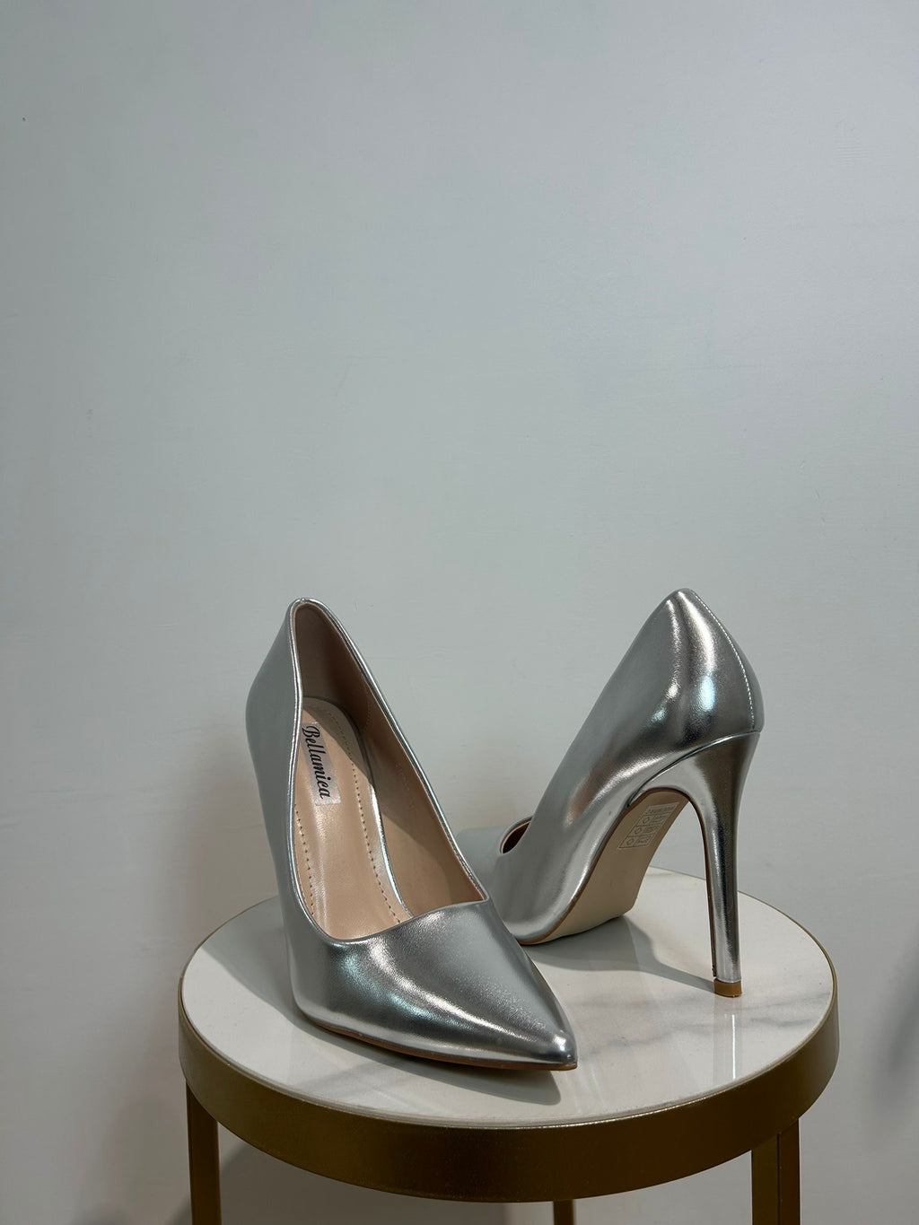 Décolleté Adry argento