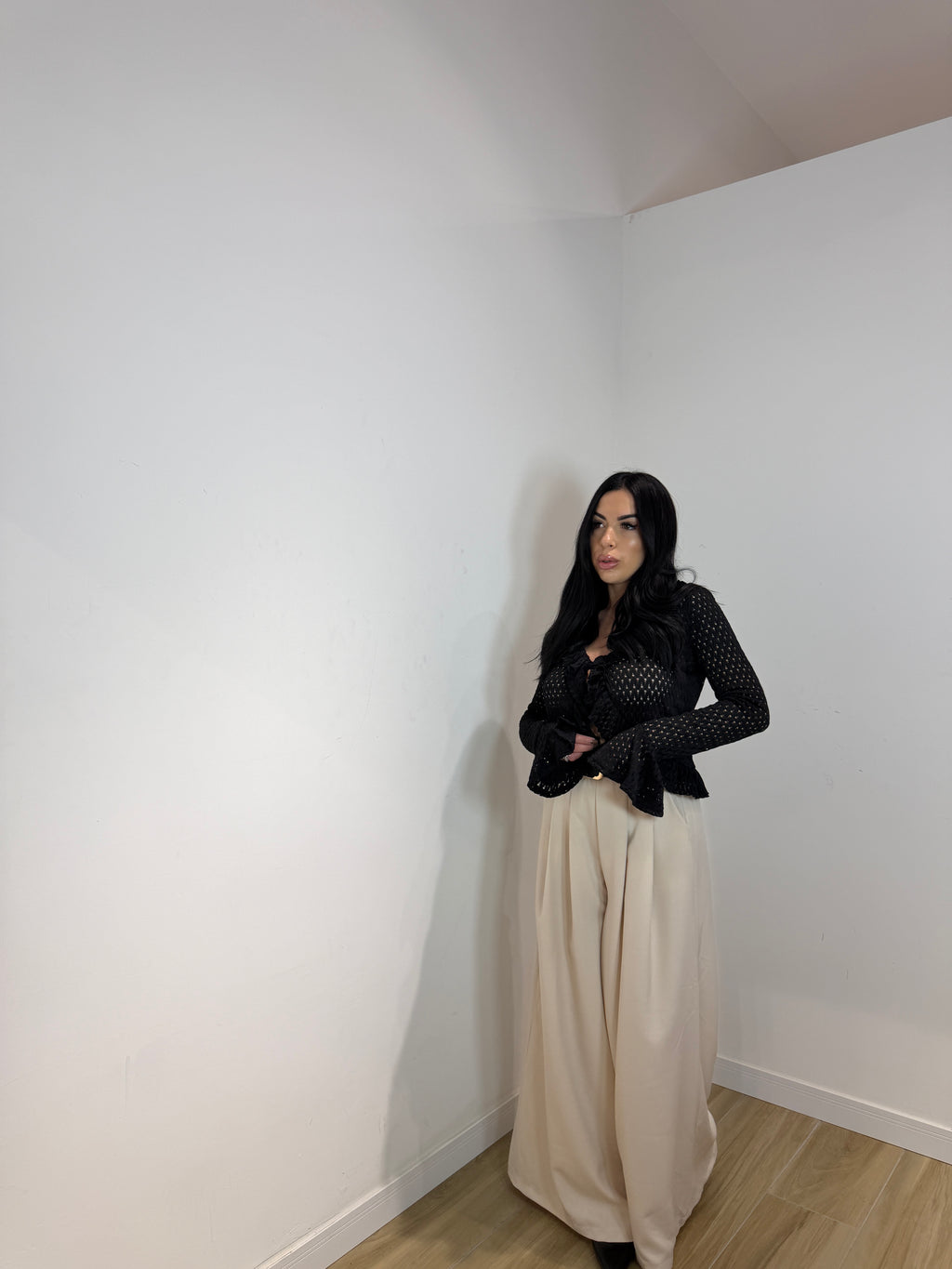 Pantalone classicberry beige