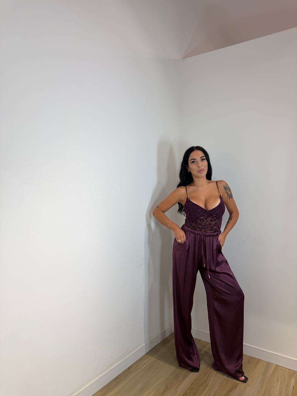 Pantalone Satin