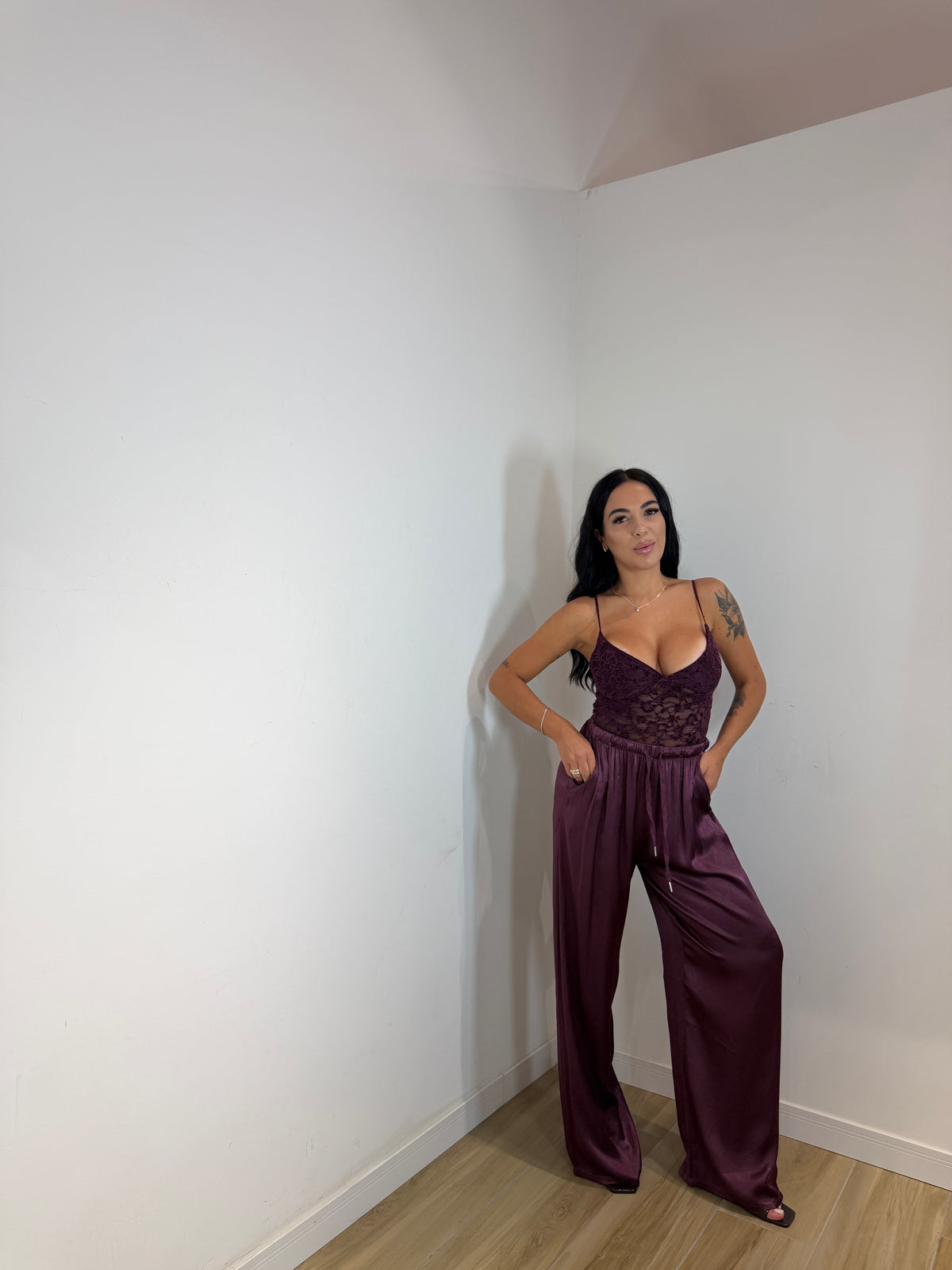 Pantalone Satin