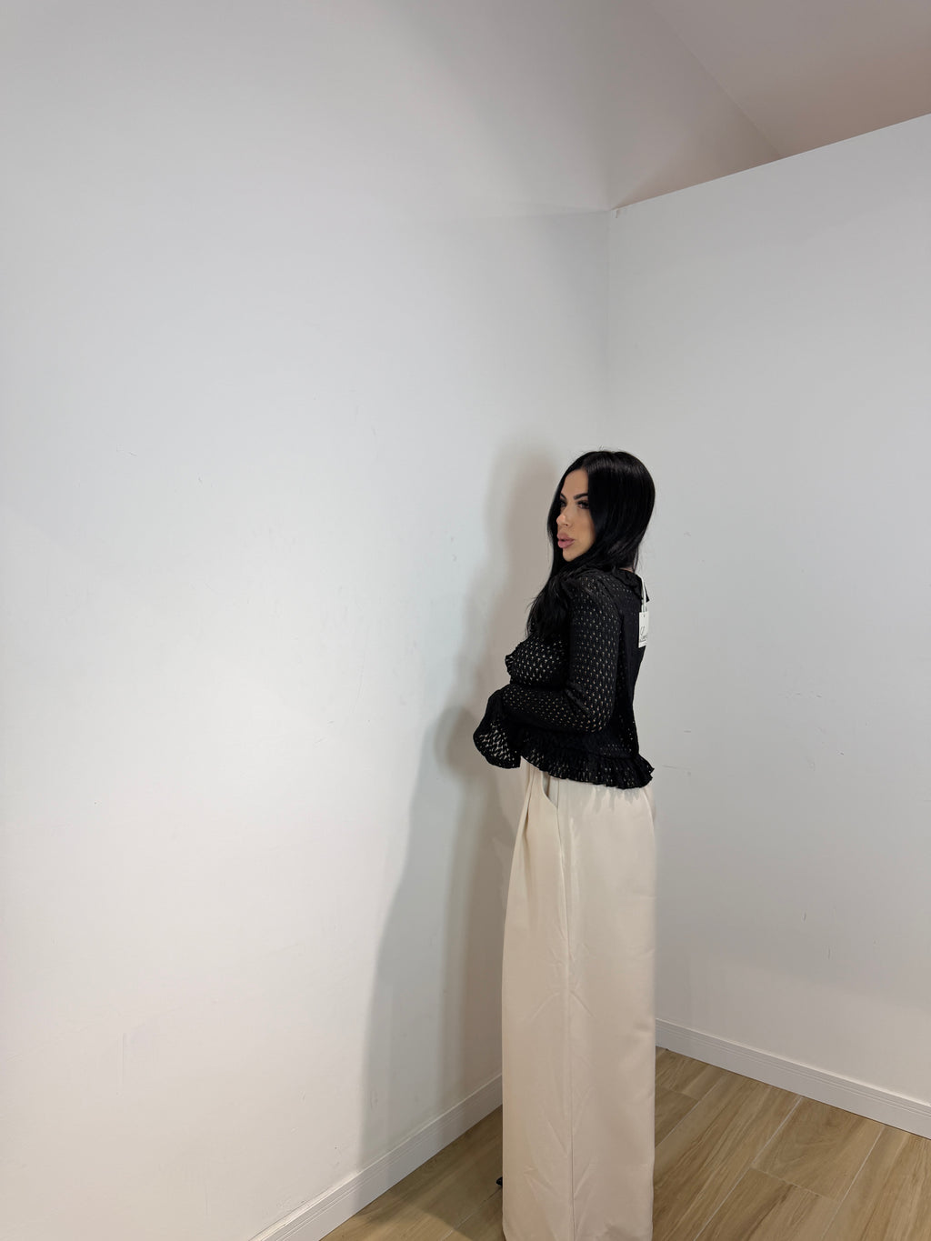 Pantalone classicberry beige