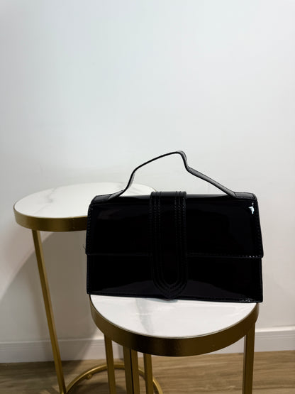 Borsa J in vernice