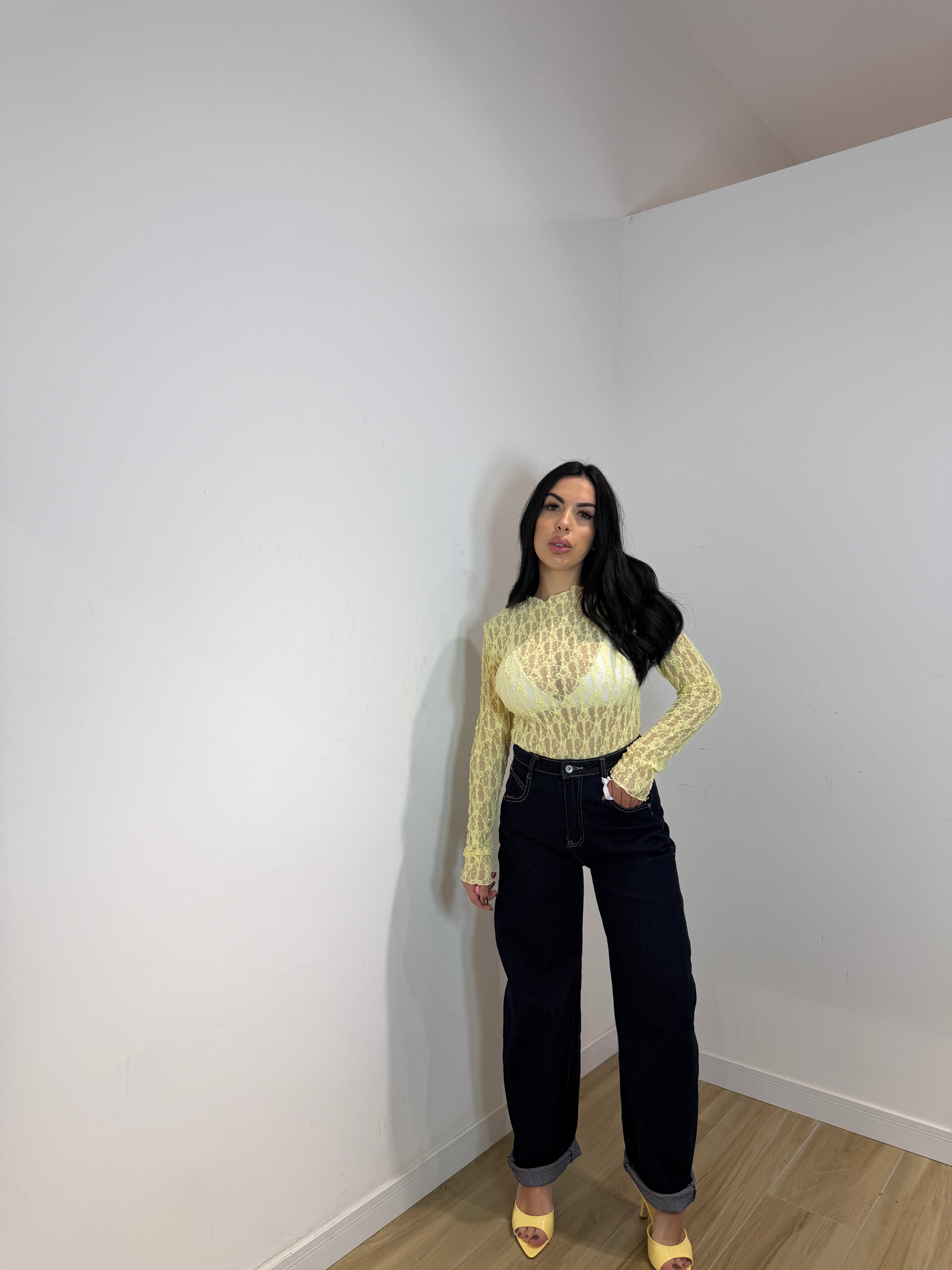 Jeans Catrin in denim scuro