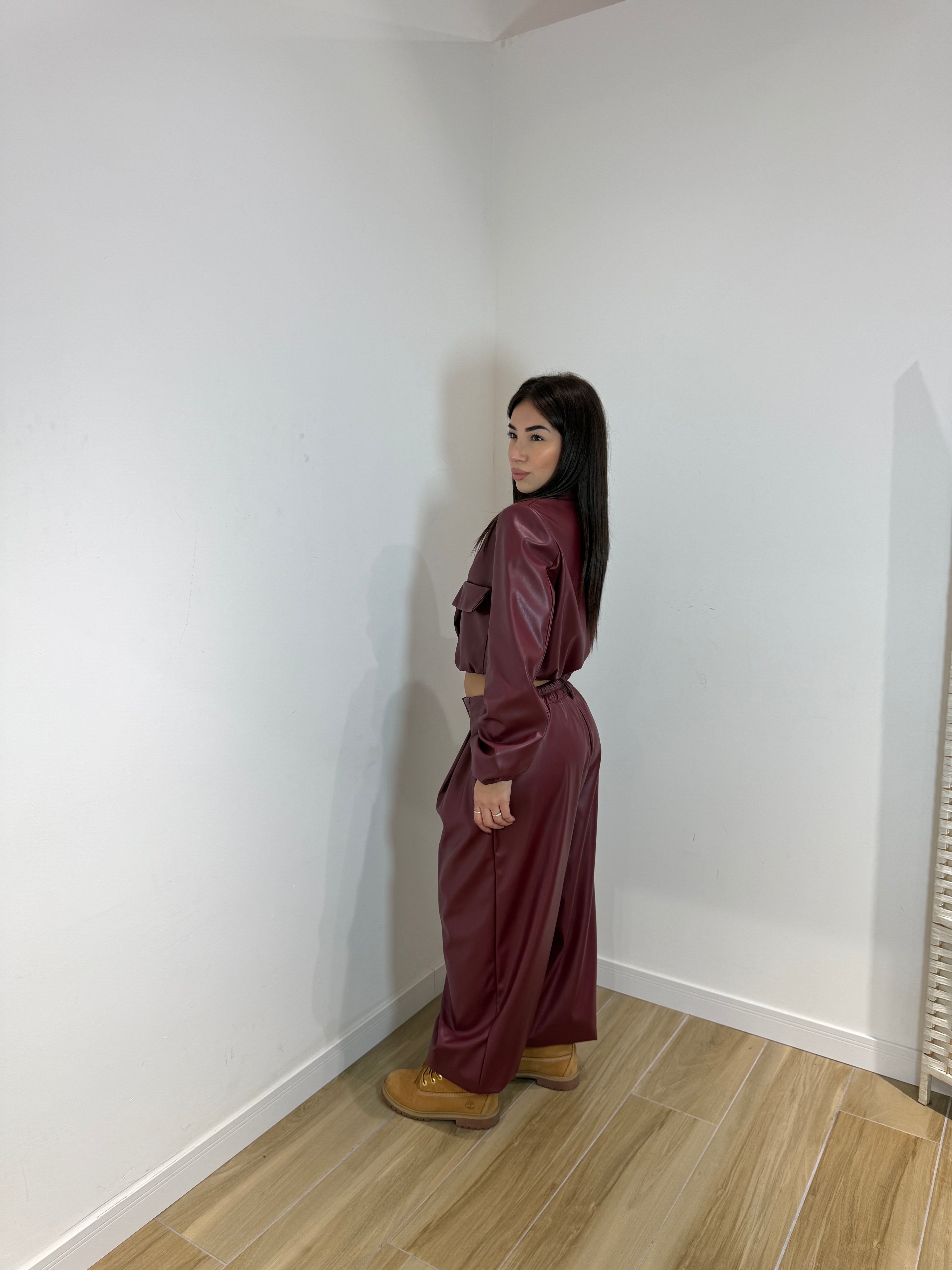 Coordset ecopelle Lucilla