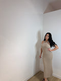 Abito lungo Rio beige