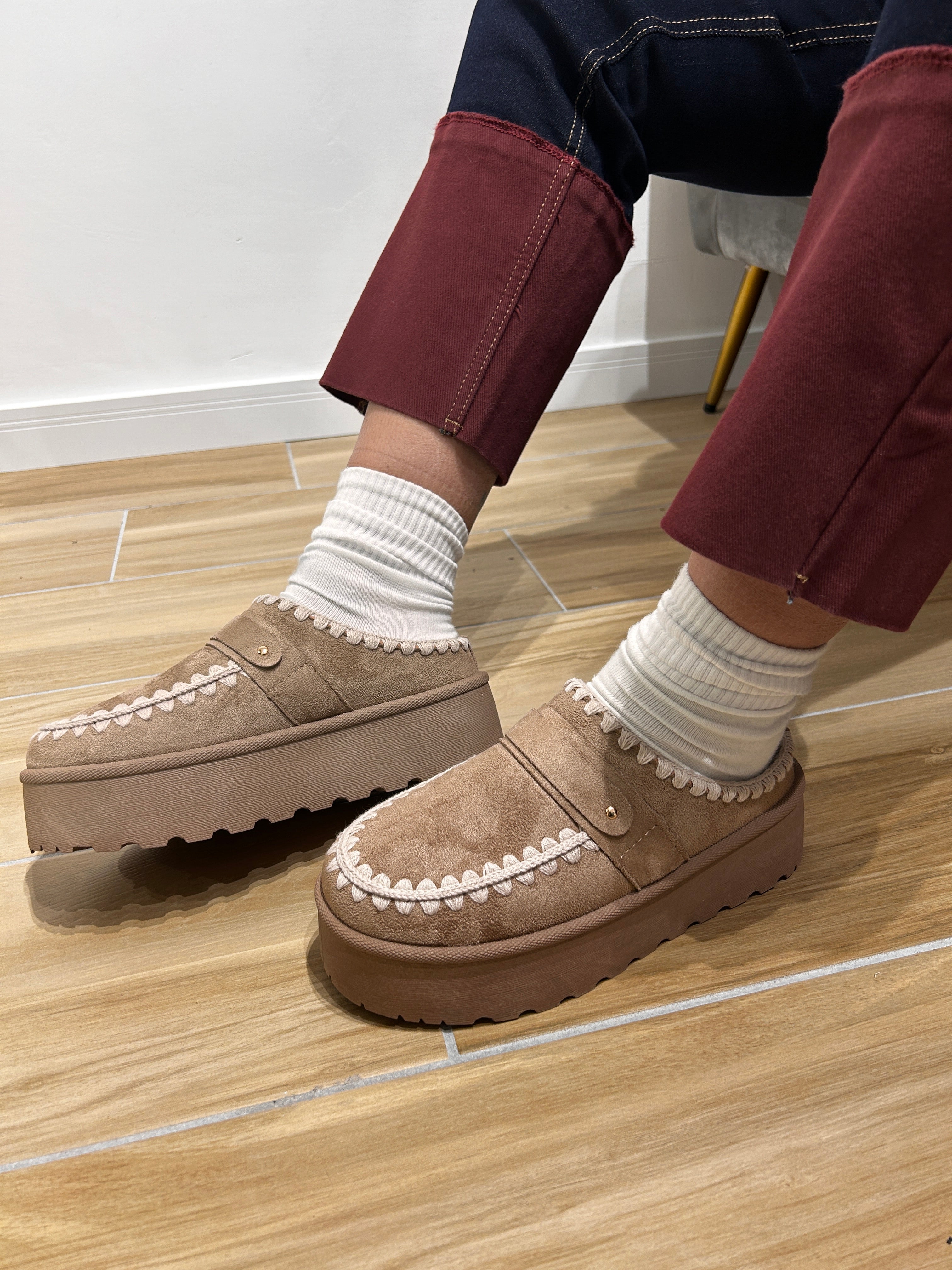 Mules Miriam beige