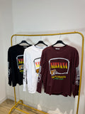 Shirt Nirvana over con spalline