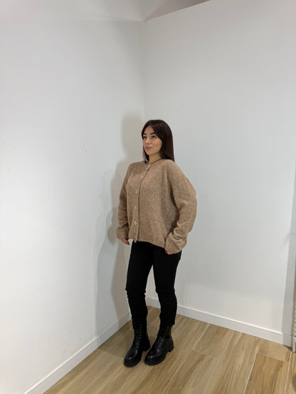 Pull Agata beige scuro