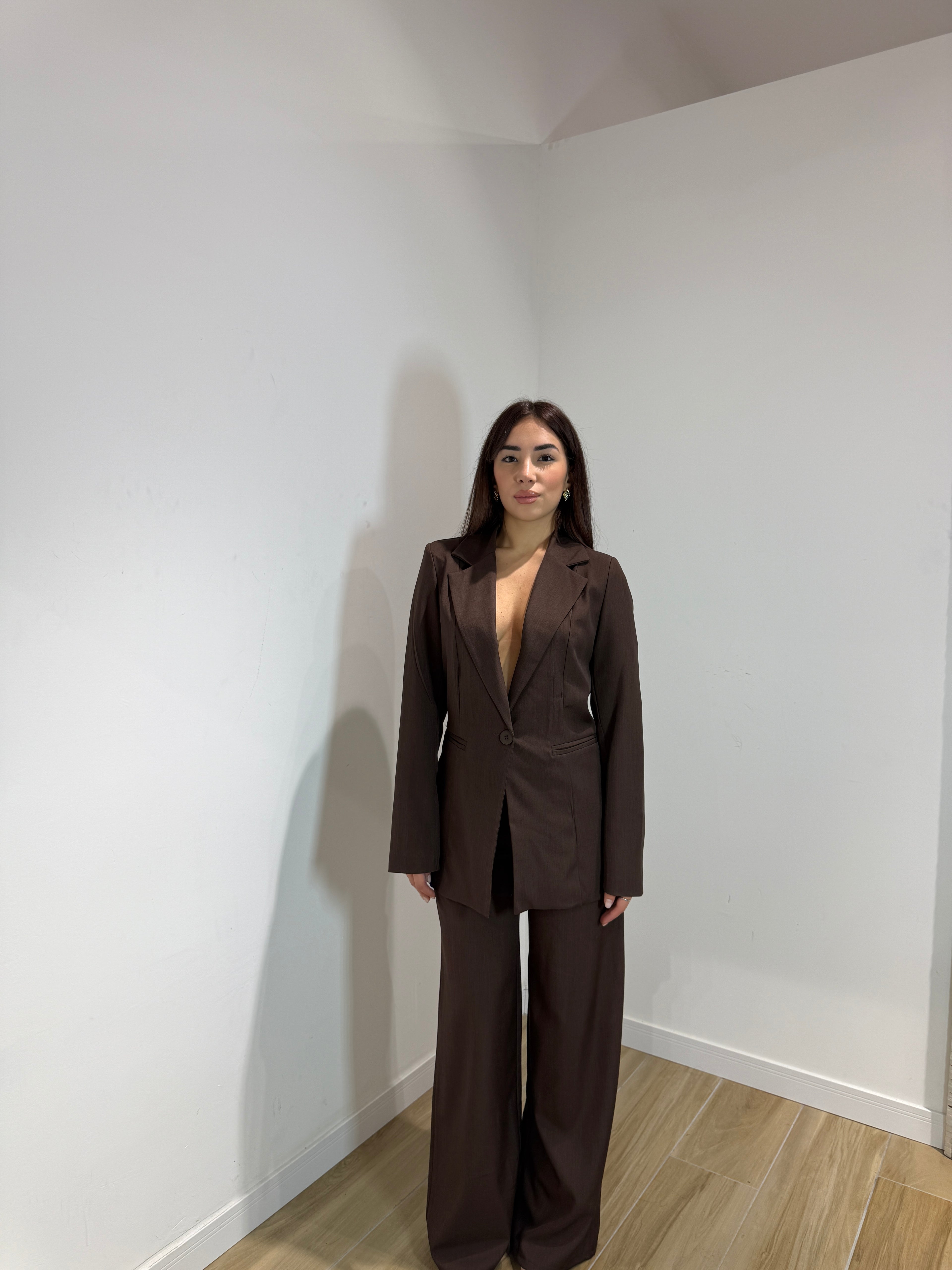 Tailleur Sabrina marrone