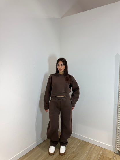 Pantalone di tuta Kos marrone