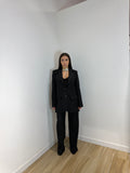 Tailleur Meredith simple nero