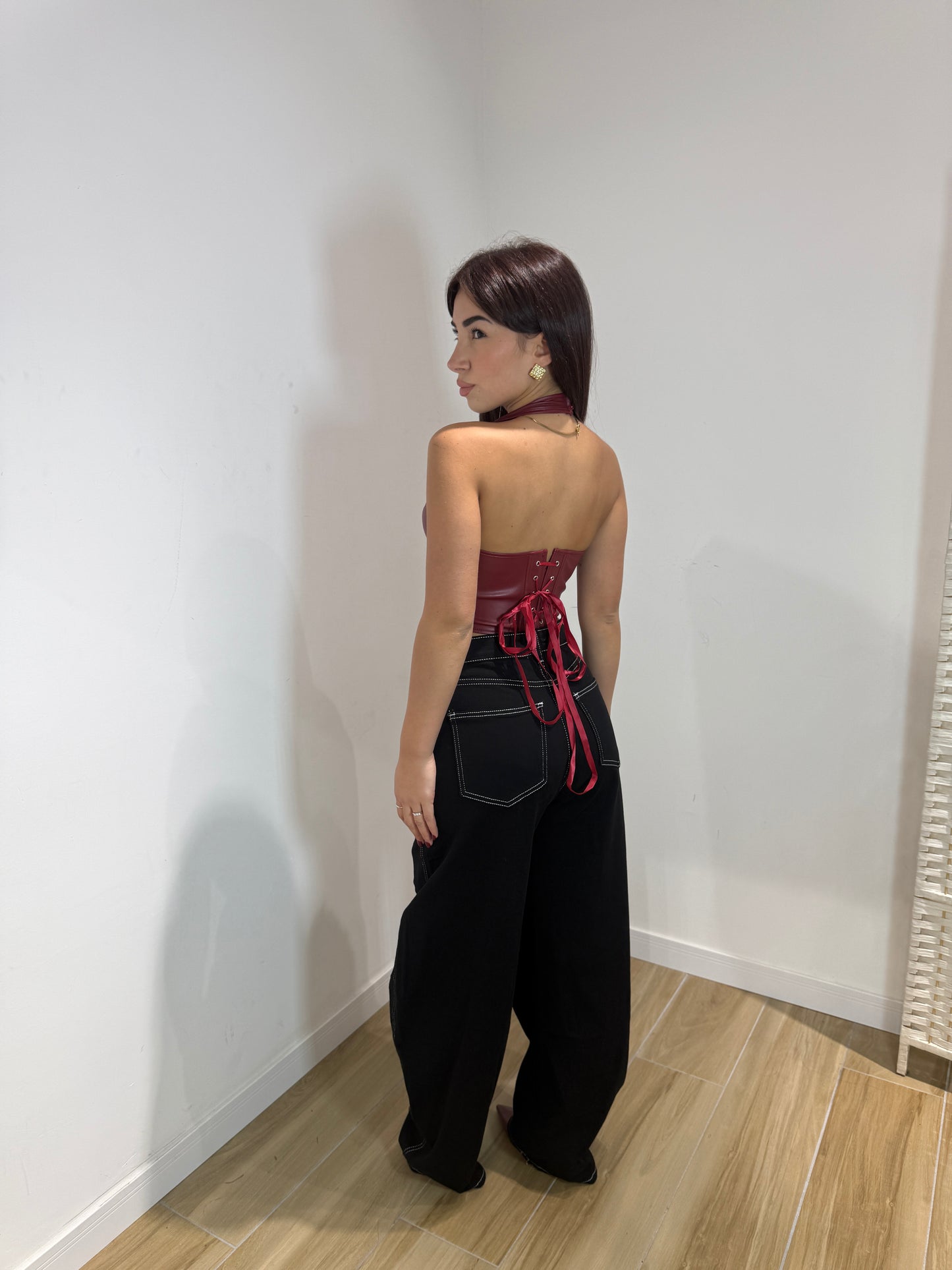 Corsetto September bordeaux