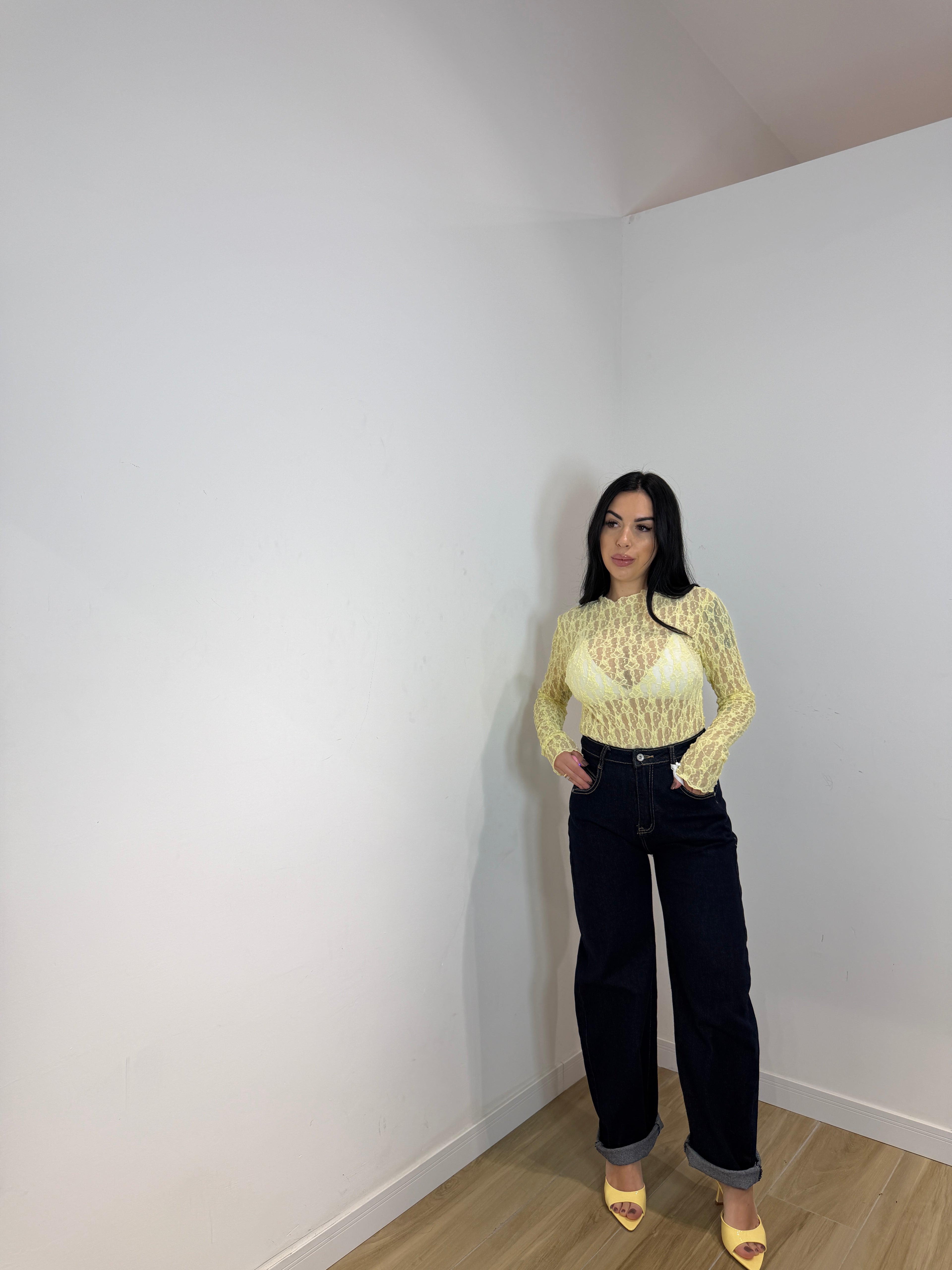 Jeans Catrin in denim scuro