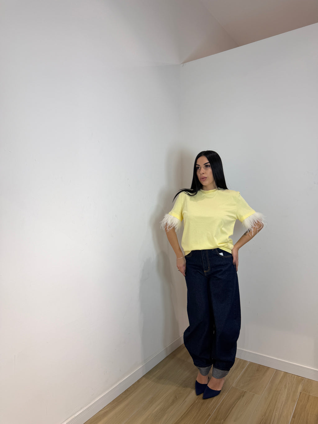 Shirt piuma by lumina