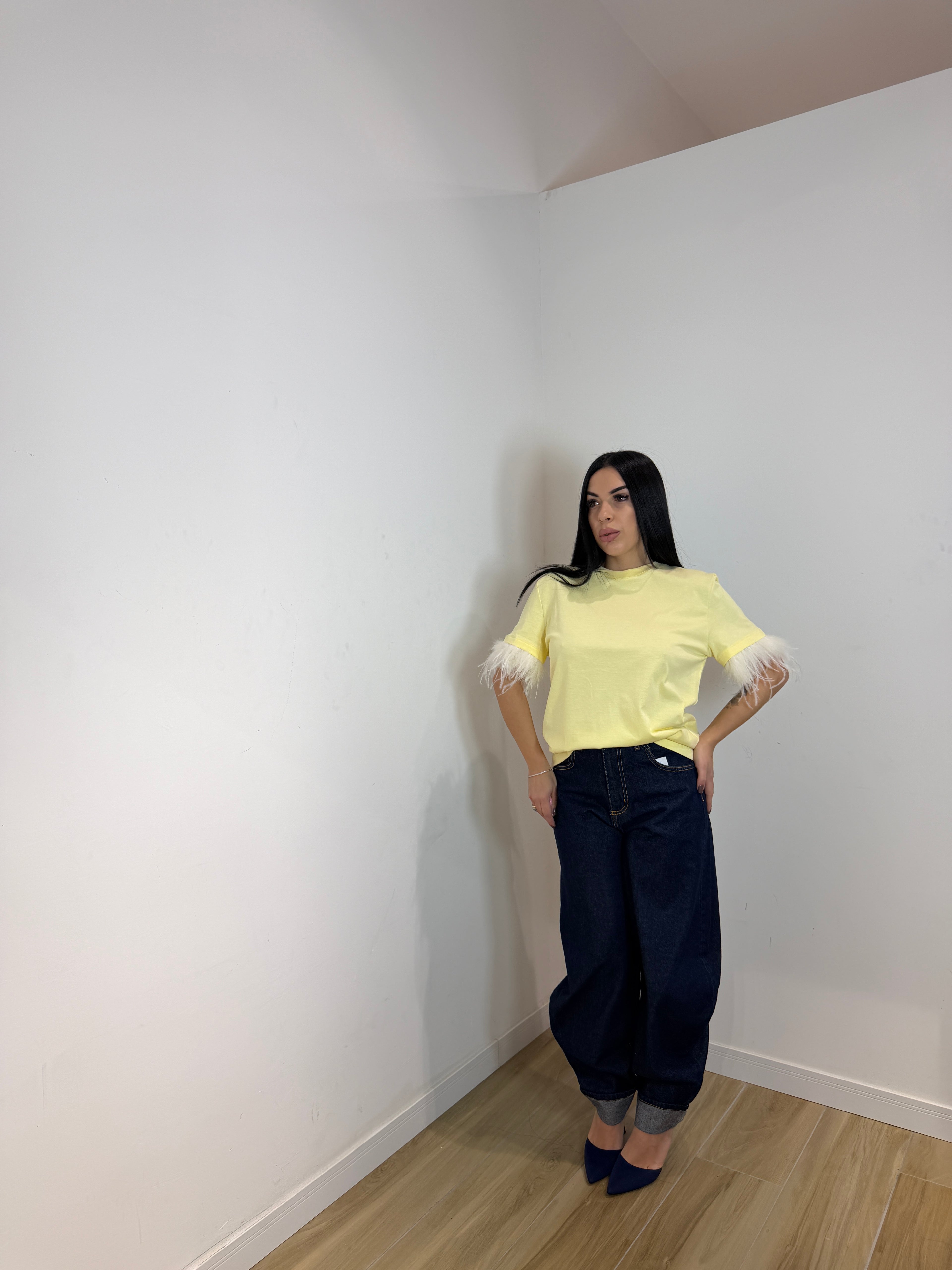 Shirt piuma by lumina