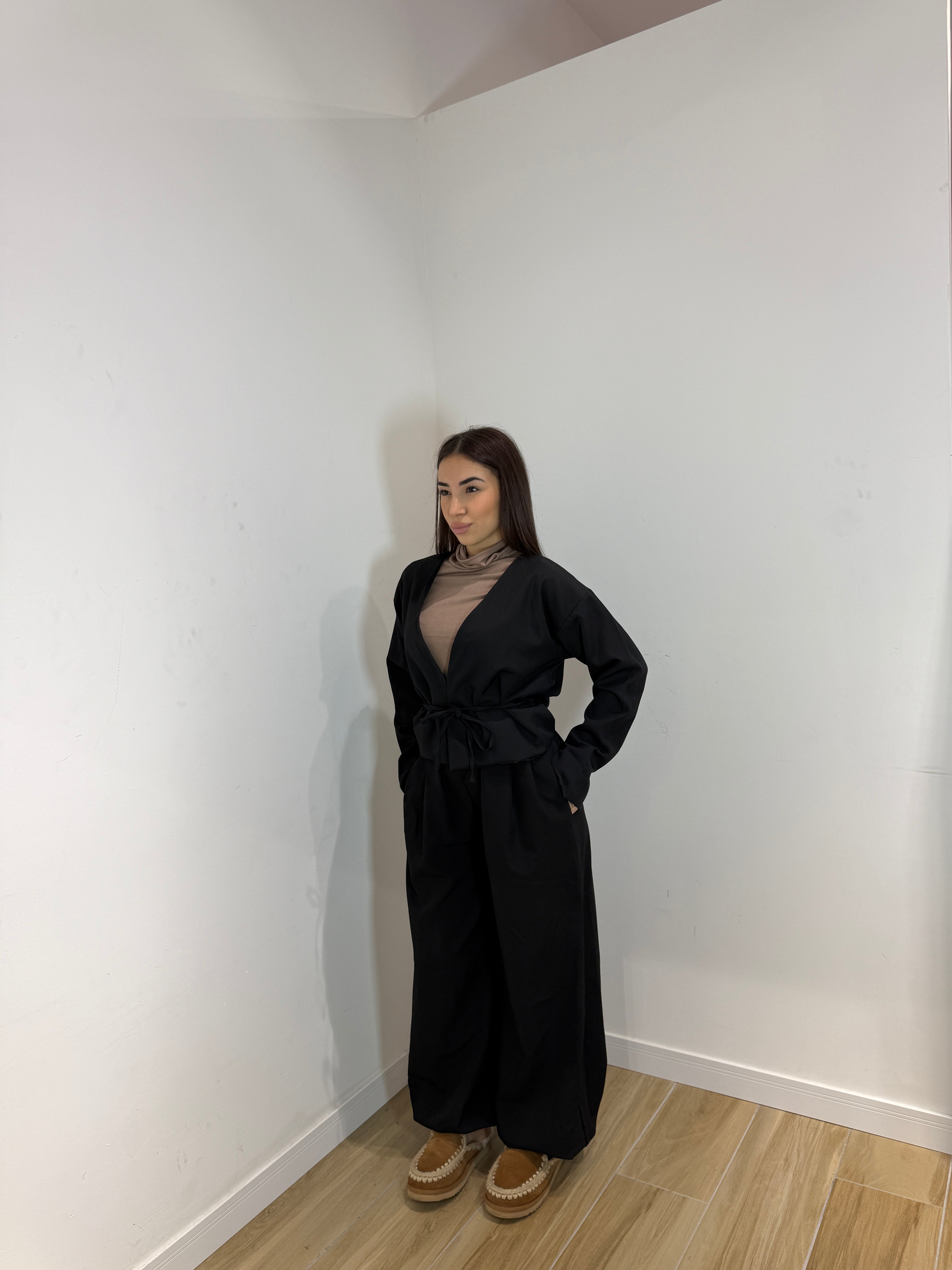 Coordset Myriam nero