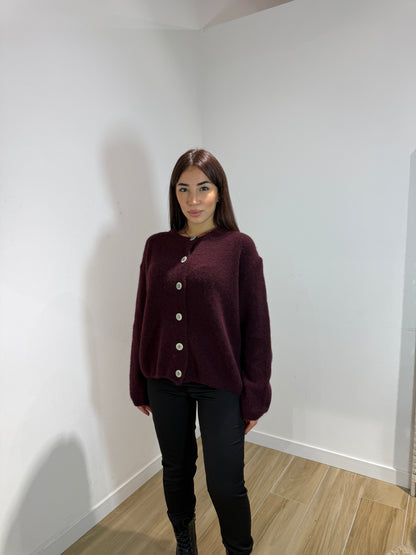 Pull Agata bordeaux