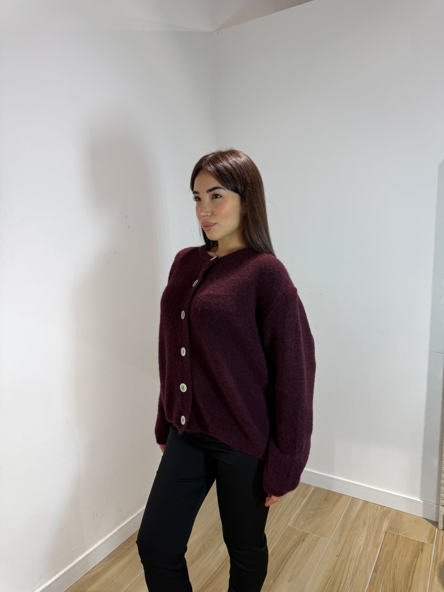 Pull Agata bordeaux