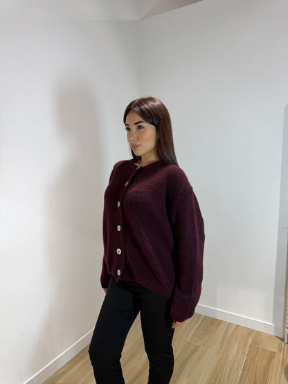 Pull Agata bordeaux