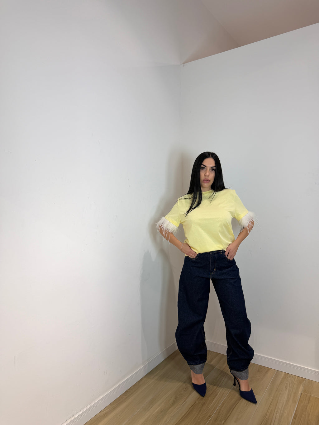 Shirt piuma by lumina