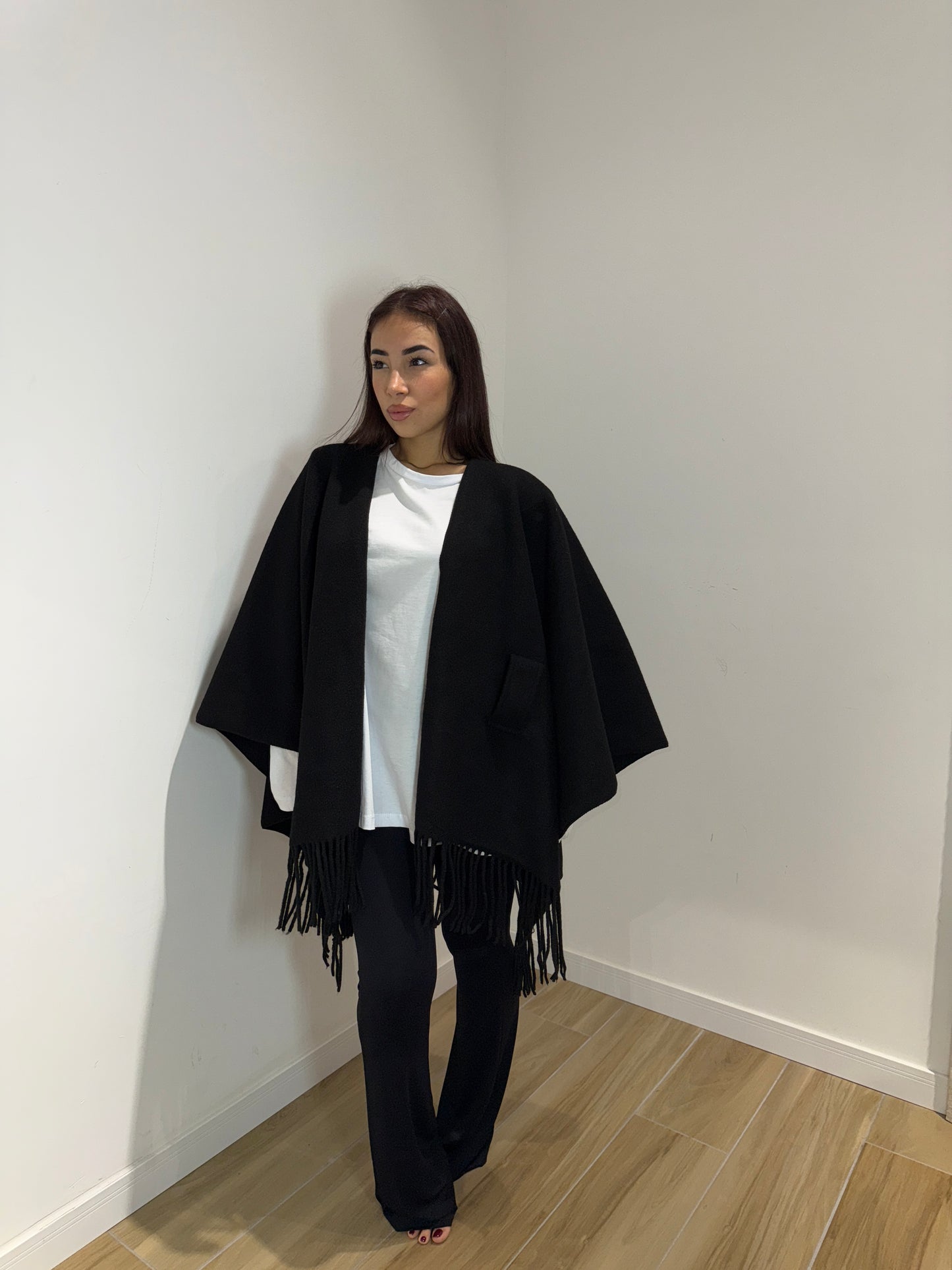 Mantella in lana Flip