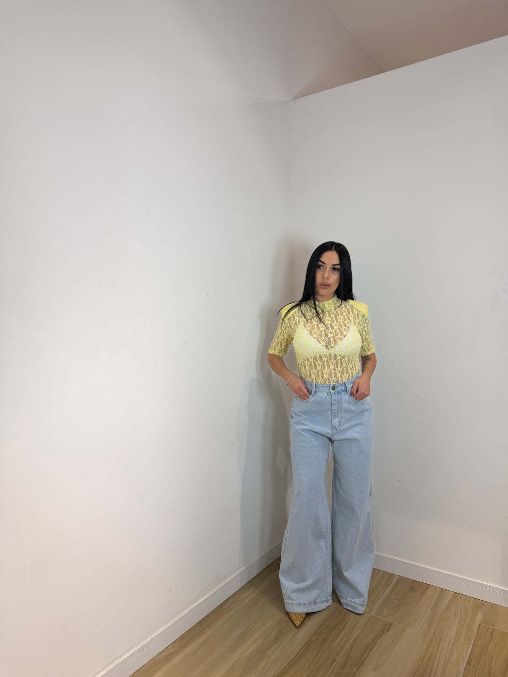Body merletto Milva