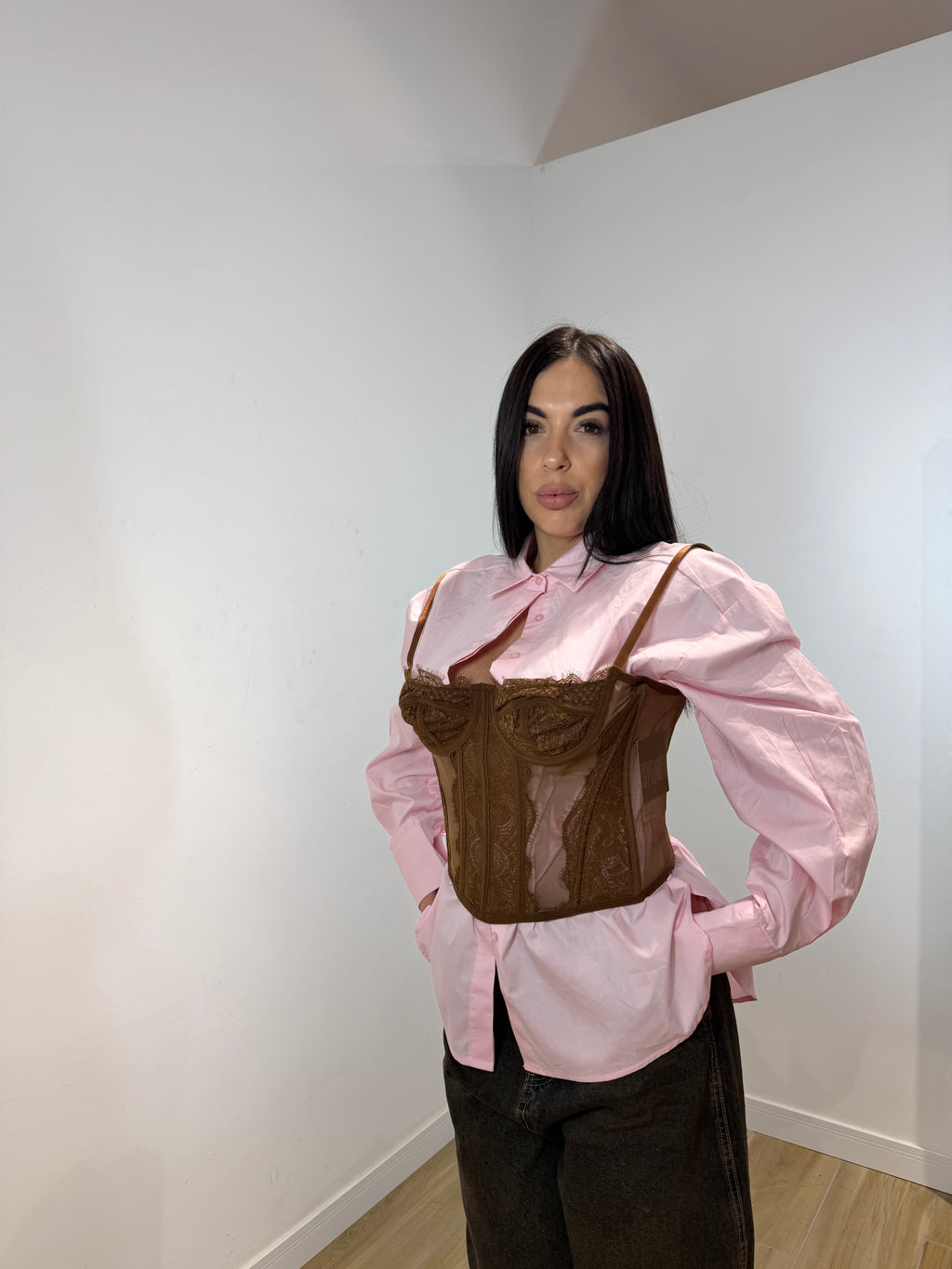 Corsetto Victoria camel