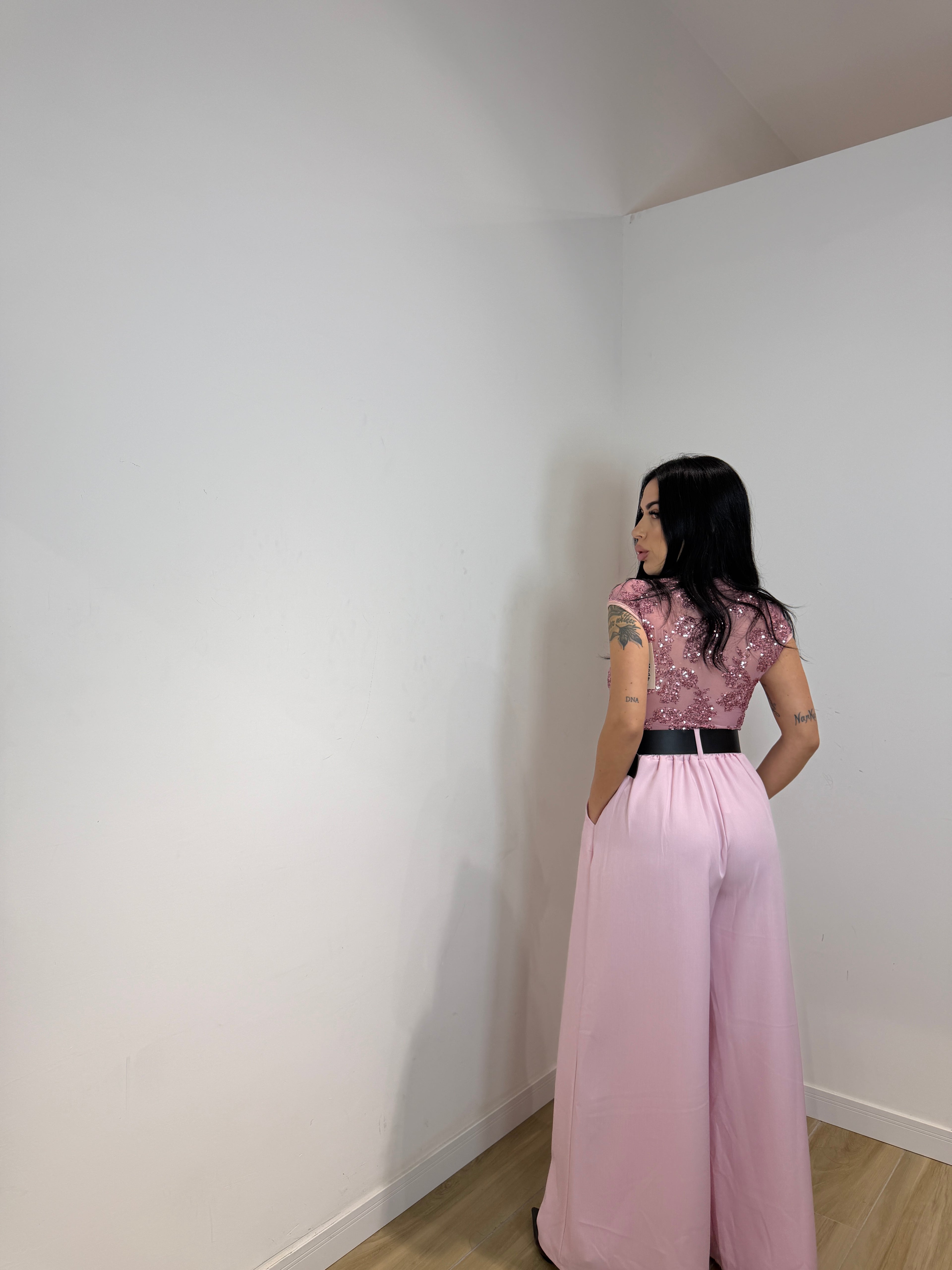 Pantalone classicberry rosa