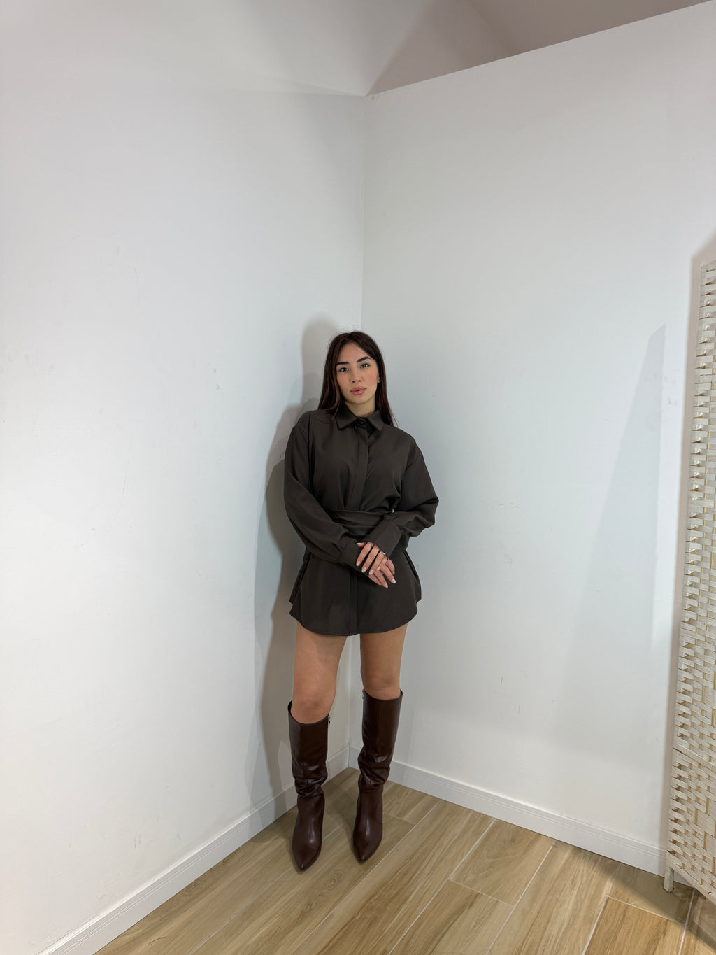 Camicione Stefy marrone