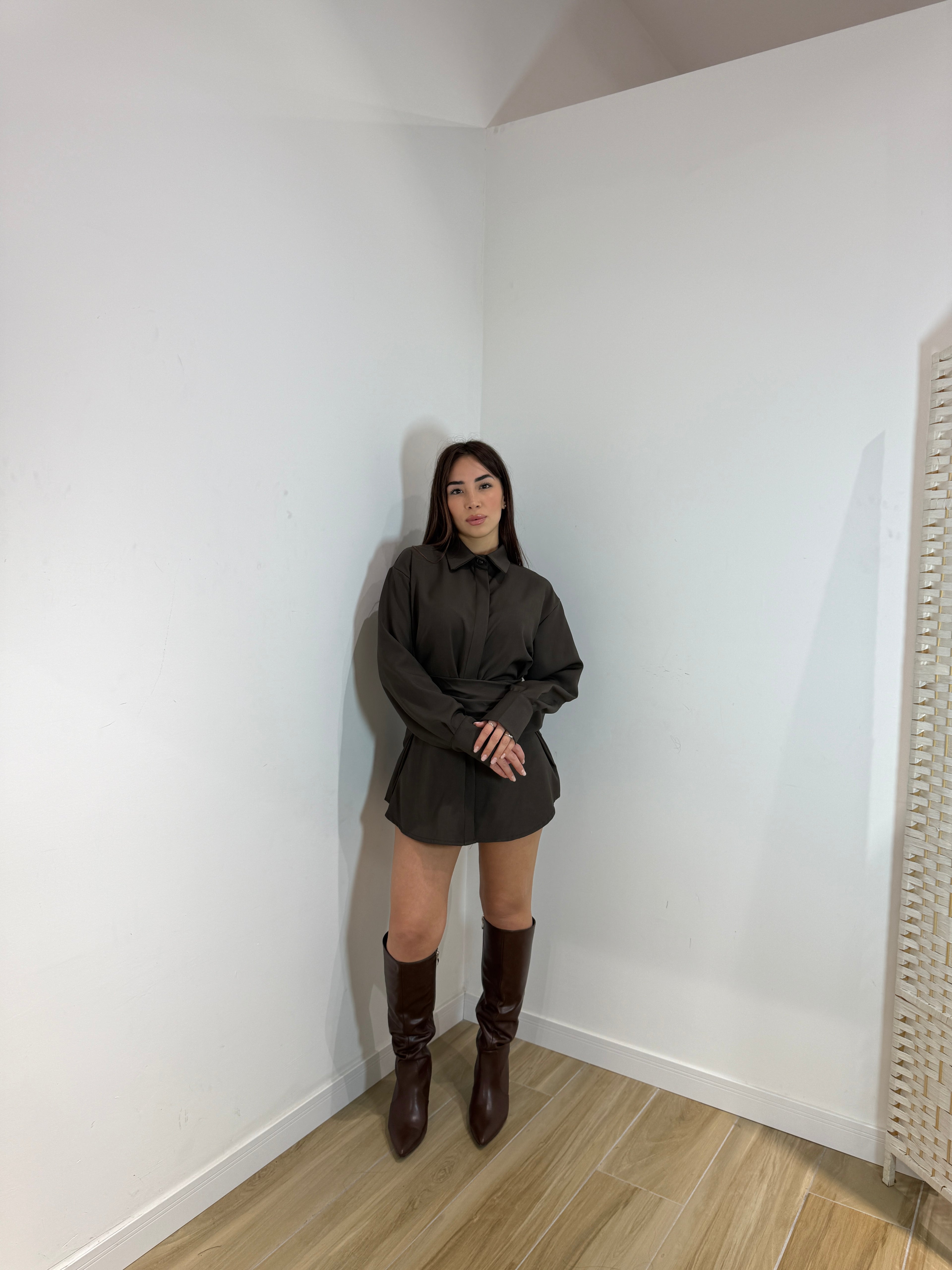 Camicione Stefy marrone