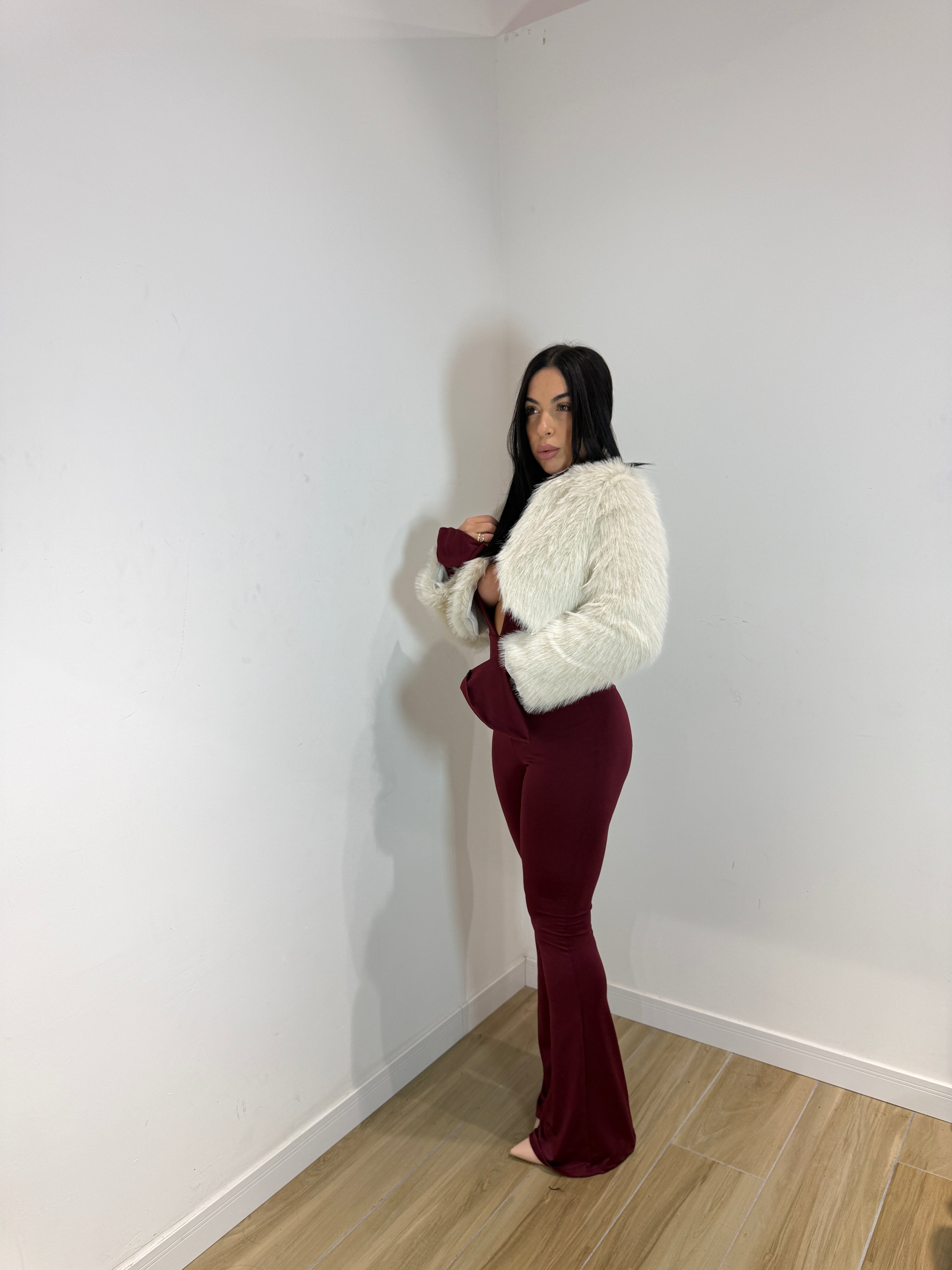 Eco pelliccia corta Sveva